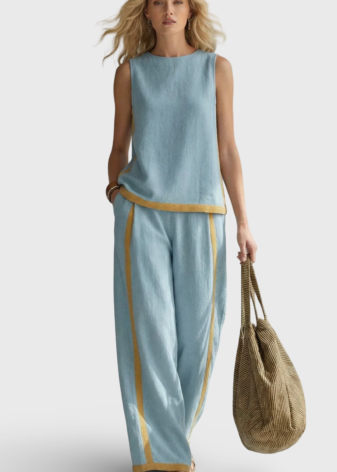 Leila | Elegantni set s modernim rubom