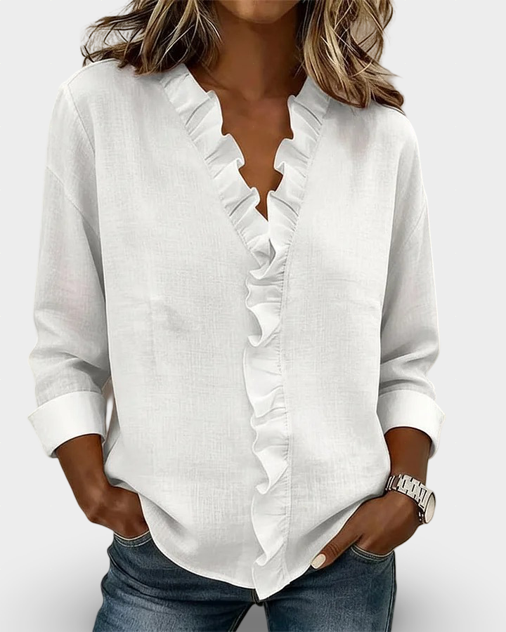 Indie | Bluza s Ruffles Dugim Rukavima