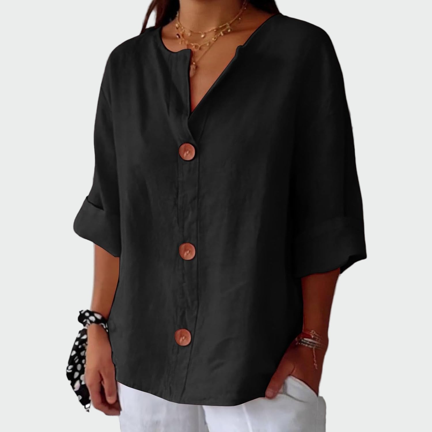 Casual bluza s teksturom