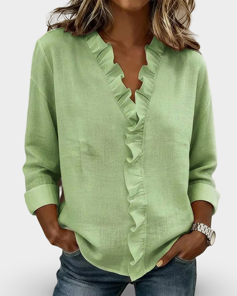 Indie | Bluza s Ruffles Dugim Rukavima