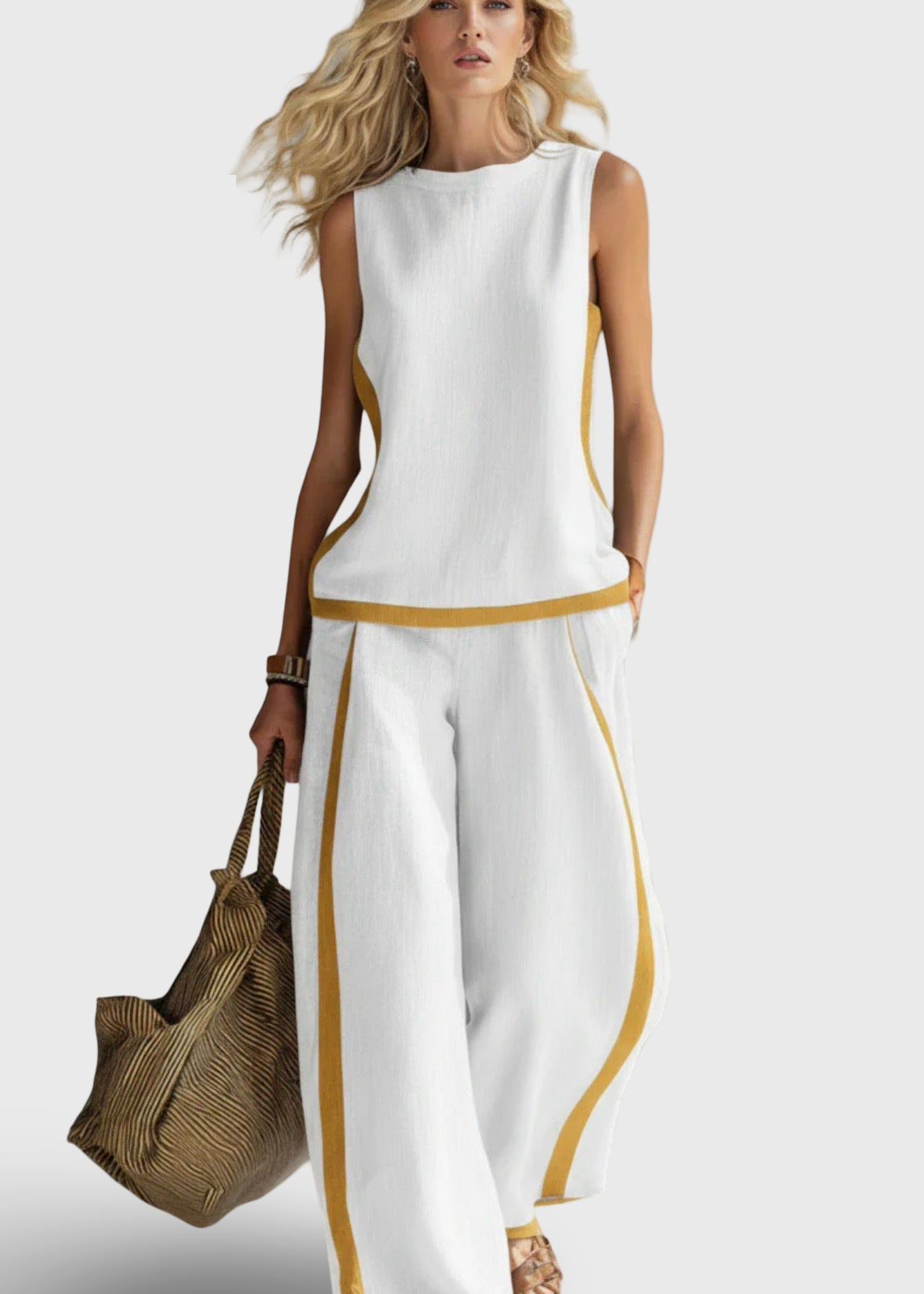 Leila | Elegantni set s modernim rubom