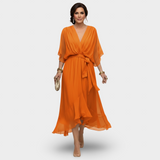 Monica | V-Neck Haljina Klasične Elegancije