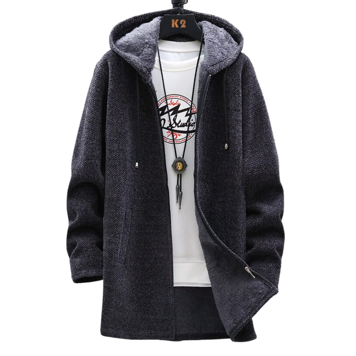 Ena - Stylish Zip Cardigan