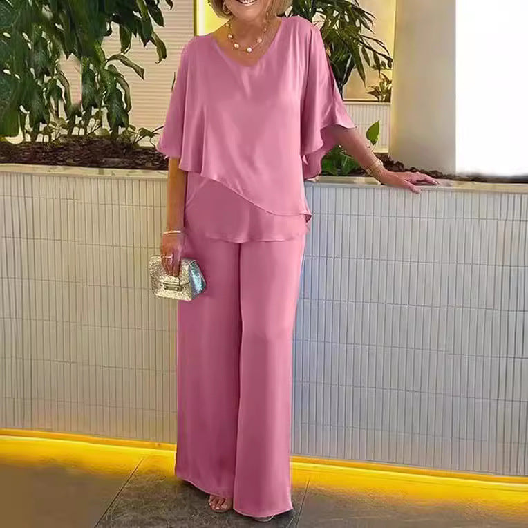 Martha - Set udoban s širokim nogavicama