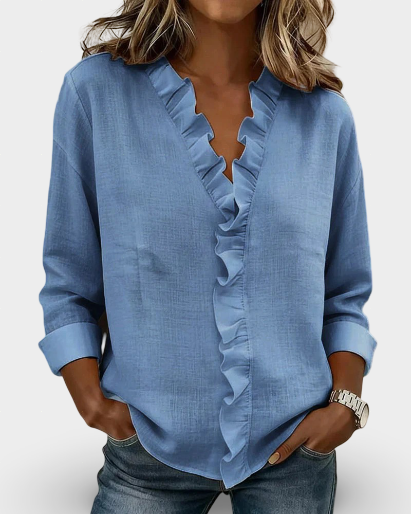 Indie | Bluza s Ruffles Dugim Rukavima