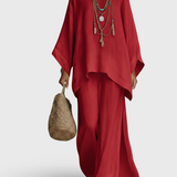 Celine | Elegantni set od lana s dva dijela